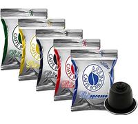 Borbone - 50 Cápsulas Respresso degustación 50 negras, 50 azules, 50 rojas, 50 doradas, 50 DEK compatibles con Nespresso