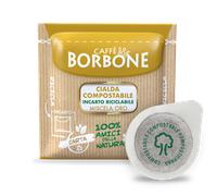200 Cápsulas Oro Caffè Borbone Mezcla 44MM Envoltura Ecológico Filtro Papel Eco