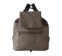 Borbonese - Mochila Mediana Eco Line - Bags - Mujer - Negro - ONE SIZE -