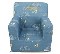 Borda y más Sillón o Asiento Infantil Personalizado de Espuma para bebés y niños - Fox - Nenel
