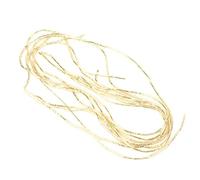 Bordado de Alambre de Lingotes Francés, Alambre Francés para la Fabricación de Joyas, Hilo Dental, Hilo de Bordar Alambre de Cobre Costura Brillo 1,5 Mm de diámetro. Manual DIY