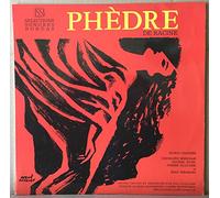 BORDAS 106 - PHÈDRE (Racine) : Maria Casarès, Germaine Kerjean, Michel Ruhl, Pierre Ollivier, Jean Négroni. Pochette Hervé Morvan - Textes choisis et présentés par Pol Gaillard. Réalisation Alain Barroux. Musique : J. Charpentier d'après Monteverdi. - Disque vinyle LP 33t (et non CD).
