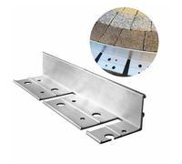 Borde Césped aluminiominio Ultra Resistente 38 mm x 100 cm Parterre Jardín