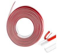 Borde cuadrante blanco, rodapiés, moldura de tira de calafateo, ribete de despegar y pegar, adhesivo de pared de costura, moldeado flexible y moldura de pared para techo/esquina/muebles/decoración del