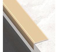 Borde de aluminio para escalones Borde de escalera antideslizante, 3 uds., 0,9 m, borde de escalera de alumbre, multicolor, varios tamaños, interior y exterior