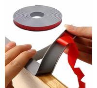 Borde de cuadrante de PVC, tira de borde de esquina, bandas de borde en forma de U, protector de muebles flexible de TPE autoadhesivo de 16,4 pies(Gray,20mm)