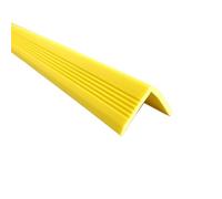 Borde de cuadrante de PVC, tira de borde de esquina, Protector de borde autoadhesivo for nariz de escalera de 118,1-393,7 "(Yellow,3.5x3.5CM393.7")