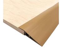 Borde de cuadrante de PVC, tira de borde de esquina, transición de piso, alfombra autoadhesiva de 10 pies/300cm a cubierta de pelar y pegar de azulejos(Brown)