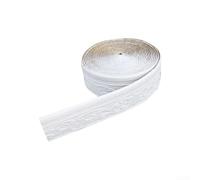 Borde de papel pintado dimensionalmente estable hecho de espuma XPE de celda cerrada para un rendimiento constante en diferentes temperaturas (blanco)