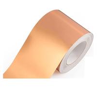 Borde de papel tapiz autoadhesivo, borde de pared, borde de tira de 16,4 pies, decoración de papel tapiz autoadhesivo, paneles despegables(Mirror Rose Gold,10cm(W) X5m(L))