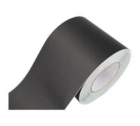 Borde de papel tapiz autoadhesivo, borde de pared, tira de 16,4 pies, decoración de papel tapiz autoadhesiva(Frosted Black,8cm(W) X5m(L))