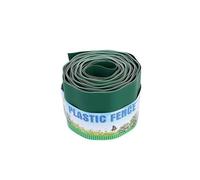 Borde de plástico para césped para mantener la belleza de tu jardín con un control eficaz de césped (10 cm x 9 m)