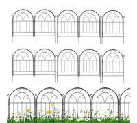 Borde De Valla De Jardín: Borde Ďe Jardín Đe 10 Piezas, Paneles D́e Valla, B́orde D̄e Cama Dé Flores, B̀orde Ďé Barrera Đé Animales Con Bordes Ornamentales Para Patios Y Patios, Decoración Al Aire Lib