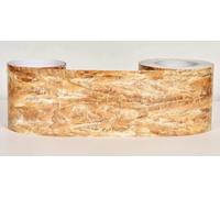 Borde del marco del espejo, Papel tapiz con patrón de mármol de 10 m, placa inferior, cintura, marco de puerta de sala de estar, alféizar de ventana, borde, envoltura adhesiva(A1001-18)