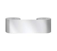 Borde del papel pintado Espejo de plata Auto Adhesivo del Papel Pintado del PVC Cenefa autoadhesiva para decoración de pared de cocina baño 12cm X 500cm