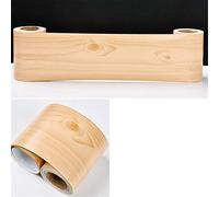 Borde del papel pintado madera de cereza Auto Adhesivo del Papel Pintado del PVC Cenefa autoadhesiva para decoración de pared de cocina baño 10cm X 1000cm