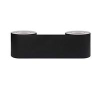 Borde del papel pintado Negro mate Auto Adhesivo del Papel Pintado del PVC Cenefa autoadhesiva para decoración de pared de cocina baño 10cm X 500cm