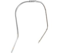 Borde escudo cromado delantero lado izquierdo para Piaggio Vespa GTS 125-200 - 250-300 - GTV 125 200 250 300 - GT 125 200 250 300 original PIAGGIO.