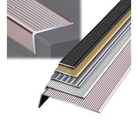 Borde protector para escaleras, Protector de borde de escalera de aluminio, varios tamaños, multicolor(Purple,W3 x H2cm)
