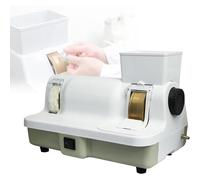 Bordeadora manual óptica, máquina pulidora automática de lentes, velocidad del motor de 2800 rpm, salida de agua ajustable manualmente