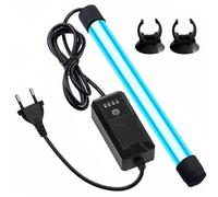 BORDEAG 13 W Lámpara UV Acuario Esterilizadora, 220 V Luz UV Para Acuario, Sumergible UV Luz, Lámpara UV Subacuática Para Subacuática Eliminación De Algas Desodorización