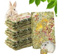 BORDEAG 15 Piezas Juguetes para Masticar de Conejo, Hamster, Conejillos Indias, Hámster, Chinchilla