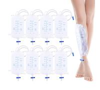 BORDEAG 8 Piezas Bolsas De Orina, 500 Ml Bolsa De Drenaje De Orina, Bolsas De Drenaje, Bolsa De Recogida De Orina Bolsa Para Bolsas Catéter Seguras Para Pacientes