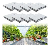 BORDEAG 8 Piezas Película Reflectante De La Planta, 160 * 210 Cm Plant Reflective Film, Lámina Reflectante Plantas, Aumentar El Crecimiento De La Planta Y Ahorrar
