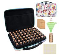 BORDEAG Caja De Almacenamiento De Semillas, 60 Ranuras Organizador De Semillas, Cajas Para Semillas, Caja Semillas Para Semillas De Tomate Semillas De Chile Semillas De Hortalizas Semillas De Flores