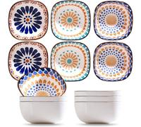 BORDEAG Cuencos para salsas de cerámica, cuencos pequeños, cuencos para salsas, cuencos para servir, cuencos de salsa de soja, cuencos de cerámica para aperitivos, (cabellos)