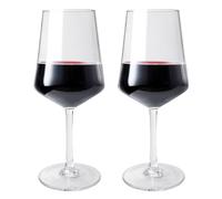 BORDEAG Juego De 2 Copas De Vino De Plástico 532ml Irrompibles Para Exteriores, Viajes, Camping y Piscinas - Vasos De Cóctel