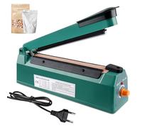 Bordeag Sellador Térmico De 200mm Sellador De Bolsas De Plástico Portátil, Máquina Selladora En Caliente Termoselladora Dispositivo De Sellado Selladora Bolsas De Plastico Para Bolsas De Pp Y Pe
