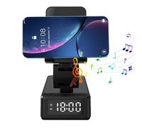 BORDEAG Soporte para Teléfono Móvil con Altavoz Bluetooth, Regalos para Hombres, Bluetooth Speaker, Genial Gadget Regalo para Hombres