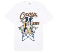 Border Collie Camp Crew Camping Dog Lover Outdoor Comfort Colors Adult Heavyweight T-Shirt