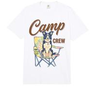 Border Collie Camp Crew Camping Dog Lover Outdoor Comfort Colors Adult Heavyweight T-Shirt