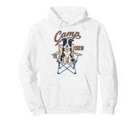 Border Collie Camp Crew Camping Dog Lover Outdoor Sudadera con Capucha
