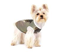 Border Collie Césped Mascotas Borde Blanco Negro,Camiseta de algodón sin Mangas para Mascotas, Chaleco Transpirable, Suave y elástico para Cachorros,L
