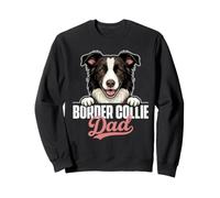 Border Collie Dad - Perro Pastor Papá Agility Dog Sudadera