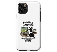 Border Collie Funny Project Manager Trabaja Desde casa Carcasa para iPhone 11 Pro