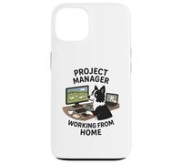 Border Collie Funny Project Manager Trabaja Desde casa Carcasa para iPhone 13