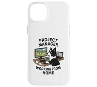 Border Collie Funny Project Manager Trabaja Desde casa Carcasa para iPhone 14 Plus