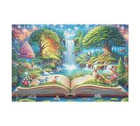 Border Collie in Flower Field Puzzle 1000 Piezas EduGatoivo Familiar Interactivo Rompecabezas 3D para Toda La Familia Aliviar Estrés Decoración Hogar Portátil 1000 PCS