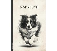 Border Collie Notizbuch: A5 Notizheft mit Hundemotiv BorderCollie das Geschenk für Hundebesitzer und Hundezüchter ein Buch liniert für Notizen zum Hunde Training und Hundeschule