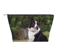 Border Collie Perro Malo, Bolsa de artículos de tocador Bolsa de Maquillaje Bolsa de cosméticos Bolsa de artículos de tocador de Viaje portátil