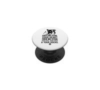 Border Collie roba tu corazón roba tu Cama sofá PopSockets PopGrip Adhesivo