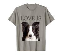 Border Collie Shirt Women Men Kids Love Dog Mom Dad Gift Tee Camiseta