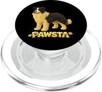 Border Collie Spaghetti Fideos Comida Italiana Cachorro Amor PopSockets PopGrip para MagSafe