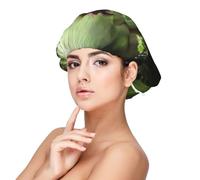 Border Collie Stone Sweet Brown Perros Mascotas,Gorro de dormir de satén para adultos - Gorro de dormir elástico para mujer, cubrecabello nocturno