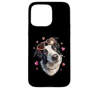 Border Collies - Gafas de Sol para el día de San Valentín Carcasa para iPhone 15 Pro MAX