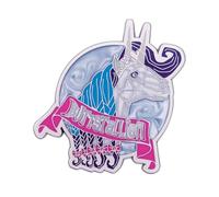 Borderlands Butt Stallion - Pin de edición limitada, con licencia oficial para juegos, acabado esmaltado nacarado, numerado individualmente, 40 x 38 mm